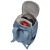 Thule RoundTrip Boot Backpack 60L Mid Blue - ochronna górna komora zapewnia szybki dostęp do kasku i gogli, które są najczęściej zdejmowane / zakładane, dodatkowo wydzielono ochronną kieszeń chroniąca gogle przed porysowaniem