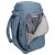Thule RoundTrip Boot Backpack 60L Mid Blue - w obszernych kieszeniach bocznych zmieści się kilka par rękawic, bielizna termoaktywna i inne akcesoria