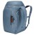 Thule RoundTrip Boot Backpack 60L Mid Blue - zewnętrzna, boczna kieszeń na zamek błyskawiczny ułatwia dostęp do portfela lub kluczy