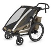 Przyczepka rowerowa multisport Thule Chariot Cross 2 Single Faded Khaki