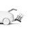 Thule OutPace na 3 rowery 9013 - odchylanie z rowerami