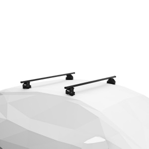 Bagażnik bazowy Thule SquareBar Evo - CHEVROLET TrailBlazer 5-dr SUV, 2002-2009, rowek T w dachu lub relingach