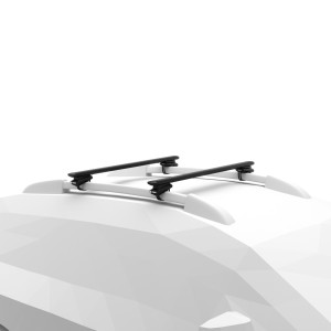 Bagażnik bazowy Thule WingBar Evo czarny - DACIA Duster 5-dr SUV, 2018-2024, relingi klasyczne