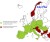 Mapa Europy - gdzie potrzebujesz łańcuchów